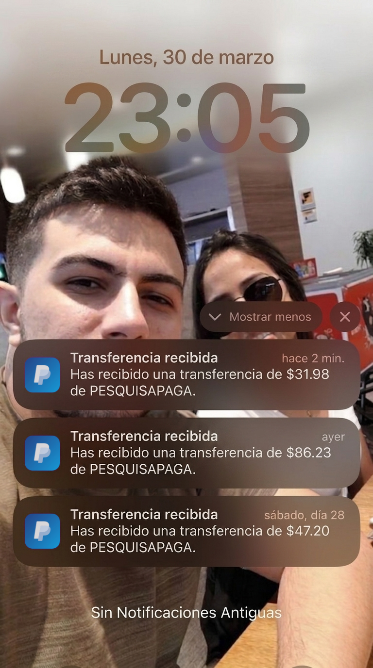 Comprobante de Retiro de Juan